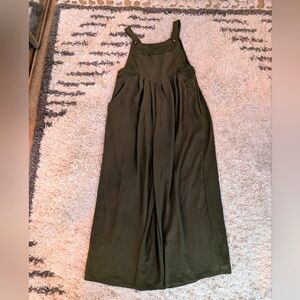 Stylish Olive Green Jumpsuit